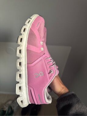 On Running Pink Women's Athletic Cloud-Style Trainer